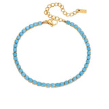 Bella Tennis Bracelet, , Salty Safari - Say It Sister