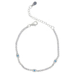 Evil Eye Protection Tennis Bracelet, , Salty Safari - Say It Sister