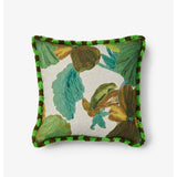 Bonnie & Neil - Wild Pansy Verde 50cm Cushion, Cushion, Bonnie and Neil - Say It Sister