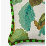 Bonnie & Neil - Wild Pansy Verde 50cm Cushion, Cushion, Bonnie and Neil - Say It Sister