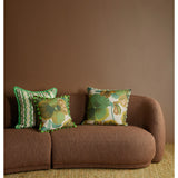 Bonnie & Neil - Wild Pansy Verde 50cm Cushion, Cushion, Bonnie and Neil - Say It Sister