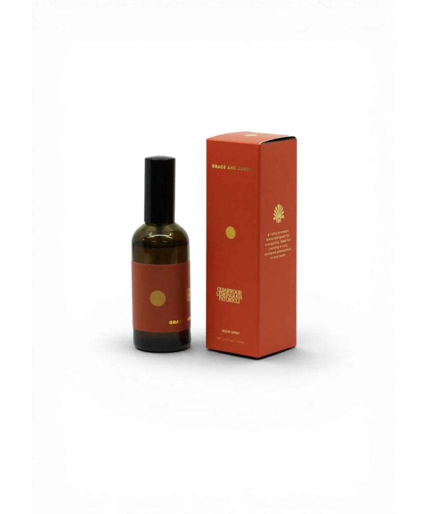 Grace and James - Forager Room Spray - Cedarwood, Lemongrass & Patchouli, Room Spray, Grace and James - Say It Sister