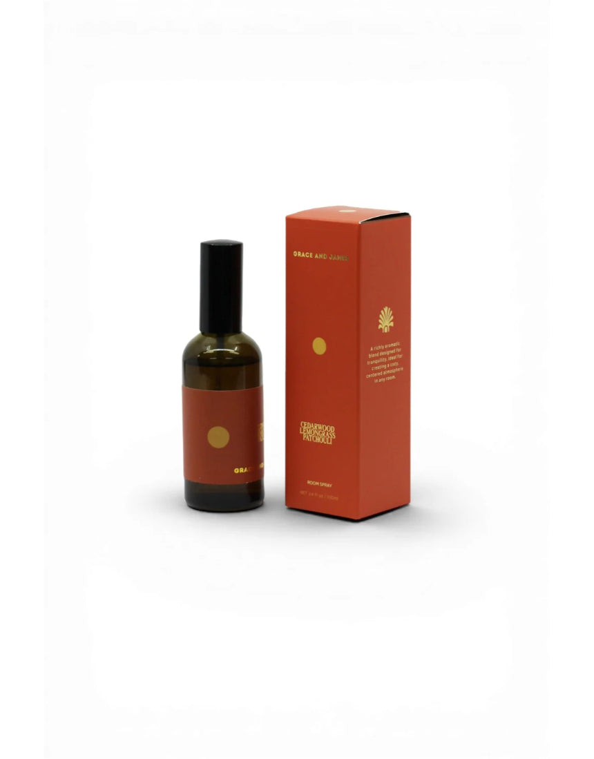 Grace and James - Forager Room Spray - Cedarwood, Lemongrass & Patchouli, Room Spray, Grace and James - Say It Sister