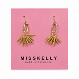 Miss Kelly Fireworks earrings featuring vibrant, colorful design with starburst patterns, crafted for stylish accessories.