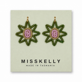 Miss Kelly Heidi small spiky earrings featuring gold-toned metal and a delicate spike design, perfect for stylish accessories.
