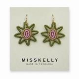Miss Kelly Heidi small spikey earrings with gold-tone finish, showcasing a stylish, edgy design for modern fashion.