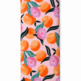 Pink peach lupin heat pack from Handmade Jems, soft fabric cover with floral design, ideal for soothing warmth and relaxation.