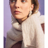 Elk - Agna Pattern Sweater Ecru, Clothing, Elk - Say It Sister