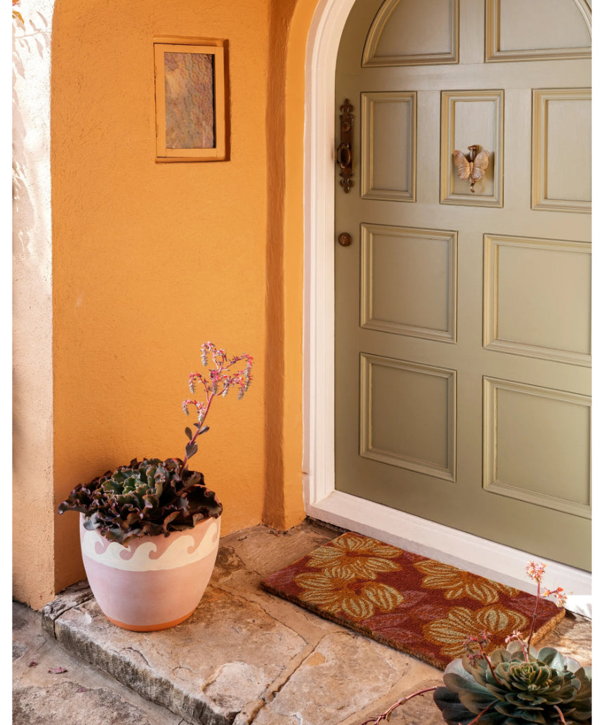 Bonnie & Neil - Azalea Tan Door Mat, Door Mats, Bonnie and Neil - Say It Sister