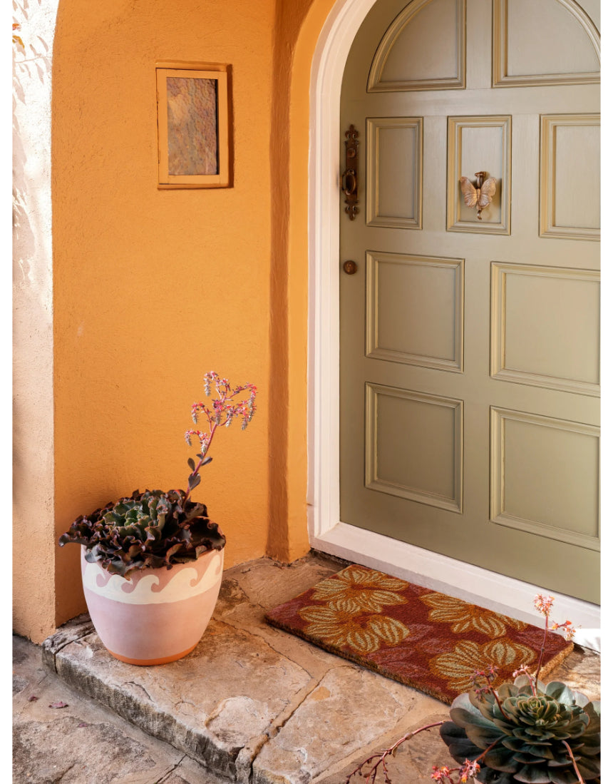 Bonnie & Neil - Azalea Tan Door Mat, Door Mats, Bonnie and Neil - Say It Sister
