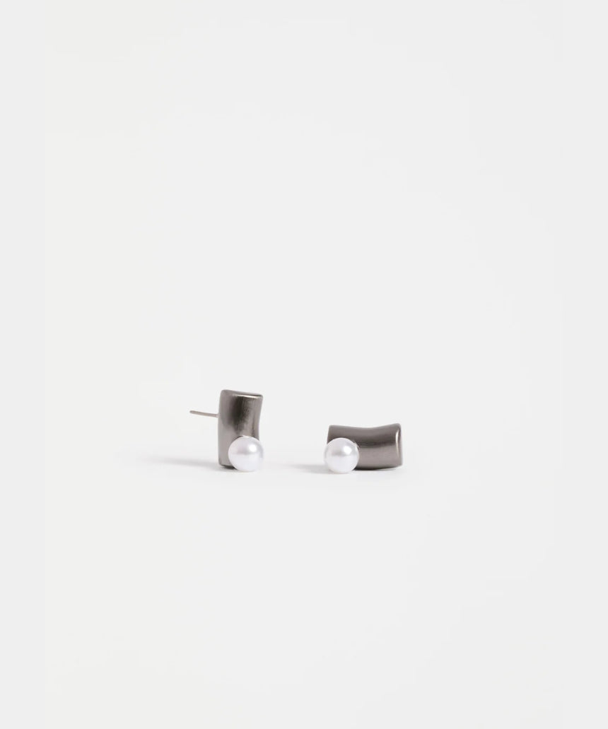 Elk - Ahas Stud Earring Gunmetal, Earrings, Elk - Say It Sister
