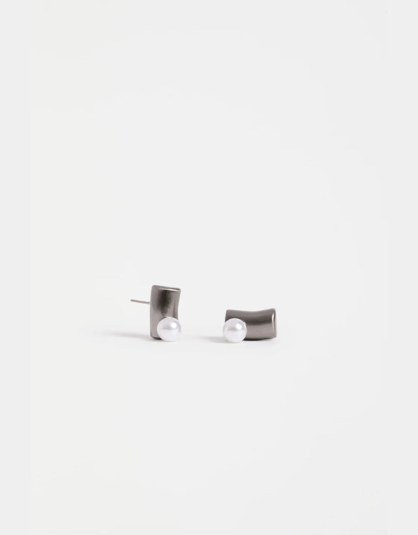 Elk - Ahas Stud Earring Gunmetal, Earrings, Elk - Say It Sister