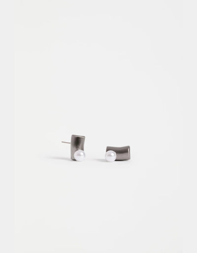 Elk - Ahas Stud Earring Gunmetal, Earrings, Elk - Say It Sister