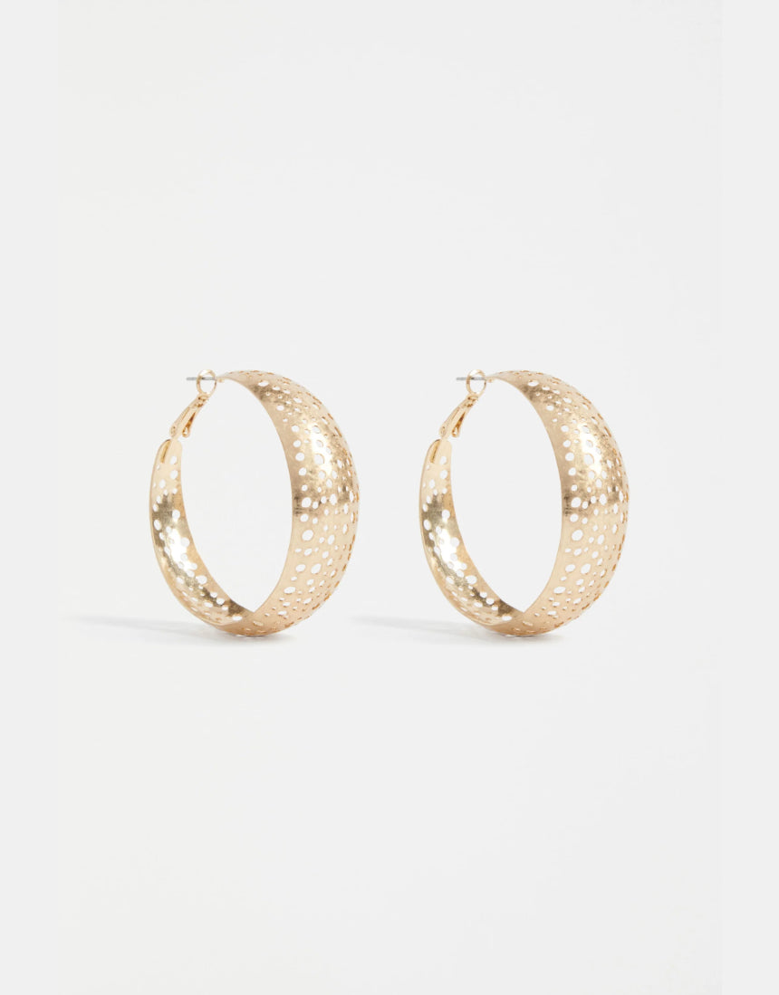 Elk - Hulle Large Hoop Earring, Earrings, Elk - Say It Sister