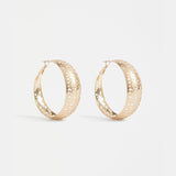 Elk - Hulle Large Hoop Earring, Earrings, Elk - Say It Sister