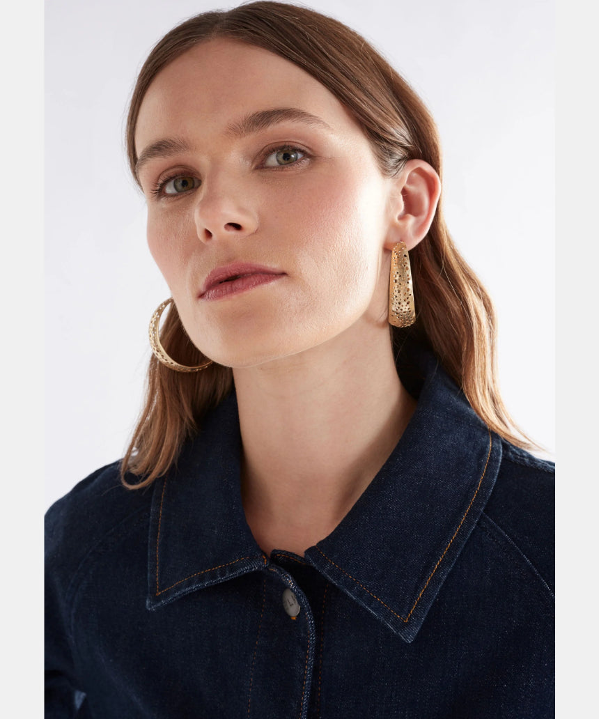 Elk - Hulle Large Hoop Earring, Earrings, Elk - Say It Sister