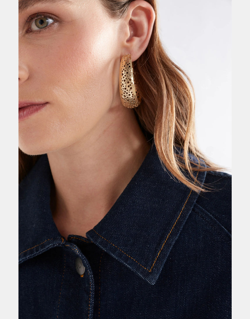 Elk - Hulle Large Hoop Earring, Earrings, Elk - Say It Sister