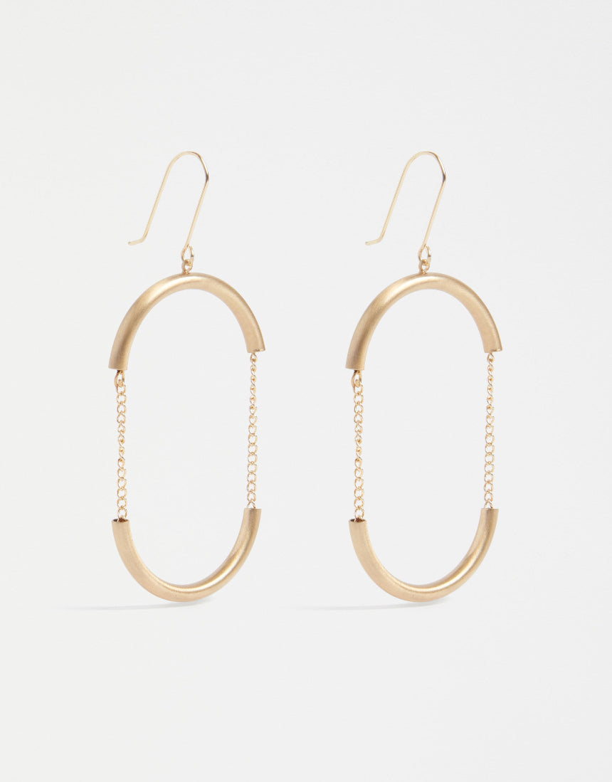 Elk - Skara Earring Gold, Earrings, Elk - Say It Sister