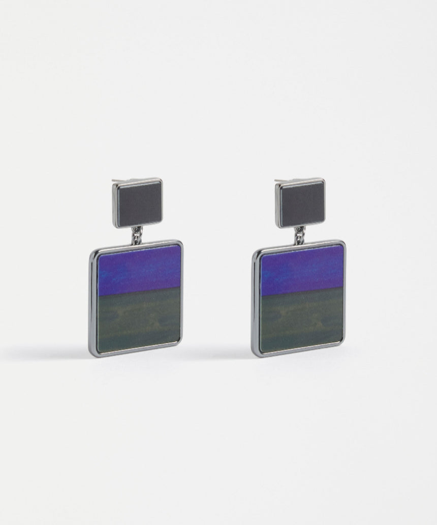 Elk - Brikka Earring Cobalt, Earrings, Elk - Say It Sister