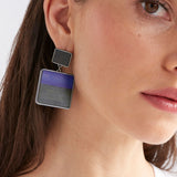 Elk - Brikka Earring Cobalt, Earrings, Elk - Say It Sister