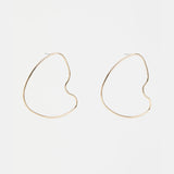 Elk - Hartt Large Drop Earring Gold, Earrings, Elk - Say It Sister