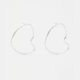 Elk - Hartt Large Drop Earring Silver, Earrings, Elk - Say It Sister