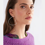 Elk - Hartt Large Drop Earring Silver, Earrings, Elk - Say It Sister