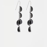 Elk - Fossen Drop Earring Gunmetal, Earrings, Elk - Say It Sister