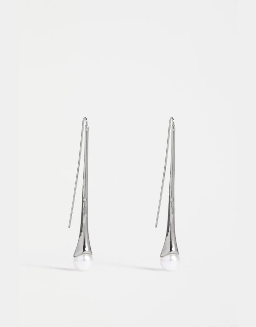 Elk - Orbyn Drop Earring Gunmetal, Earrings, Elk - Say It Sister