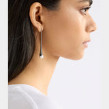 Elk - Orbyn Drop Earring Gunmetal, Earrings, Elk - Say It Sister