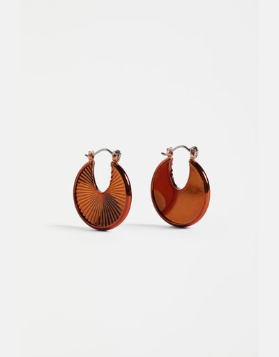 Elk - Saku Hoop Earring Copper, Earrings, Elk - Say It Sister