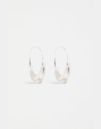 Elk - Siita Hoop Earring Silver, Earrings, Elk - Say It Sister