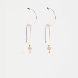 Elk - Pykka Drop Earring Gold, Earrings, Elk - Say It Sister