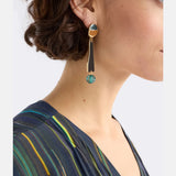 Elk - Ter Drop Earring Gold, Earrings, Elk - Say It Sister