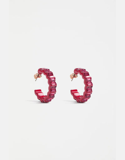 Elk - Jolle Hoop Earring Blush Pink, Earrings, Elk - Say It Sister