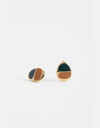 Elk - Ter Small Stud Earring Gold, Earrings, Elk - Say It Sister