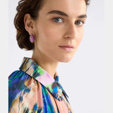 Elk - Jans Hoop Earring Lilac, Earrings, Elk - Say It Sister
