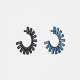 Elk - Julie Large Hoop Earring Bright Navy, Earrings, Elk - Say It Sister