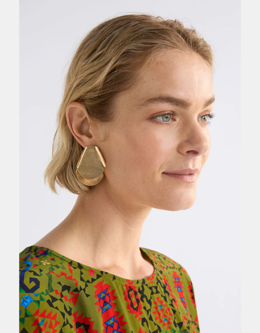 Elk - Villt Earring Gold, Earrings, Elk - Say It Sister