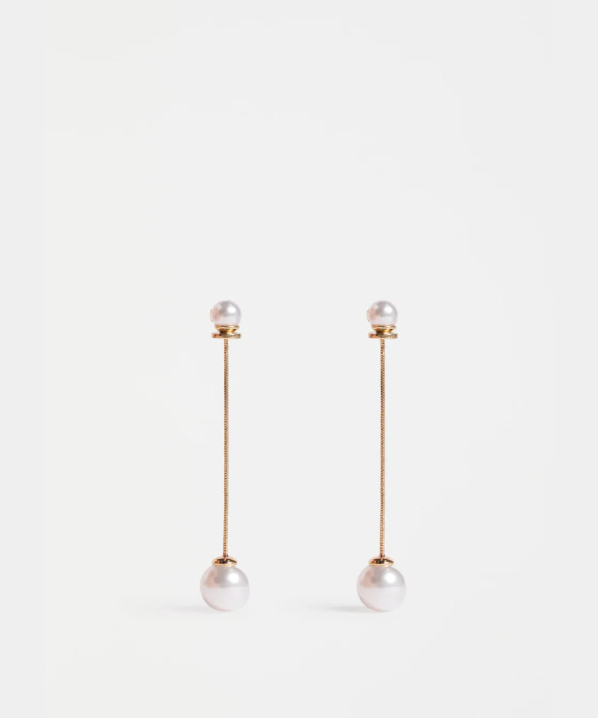 Elk - Sarra Drop Earring Gold, Earrings, Elk - Say It Sister