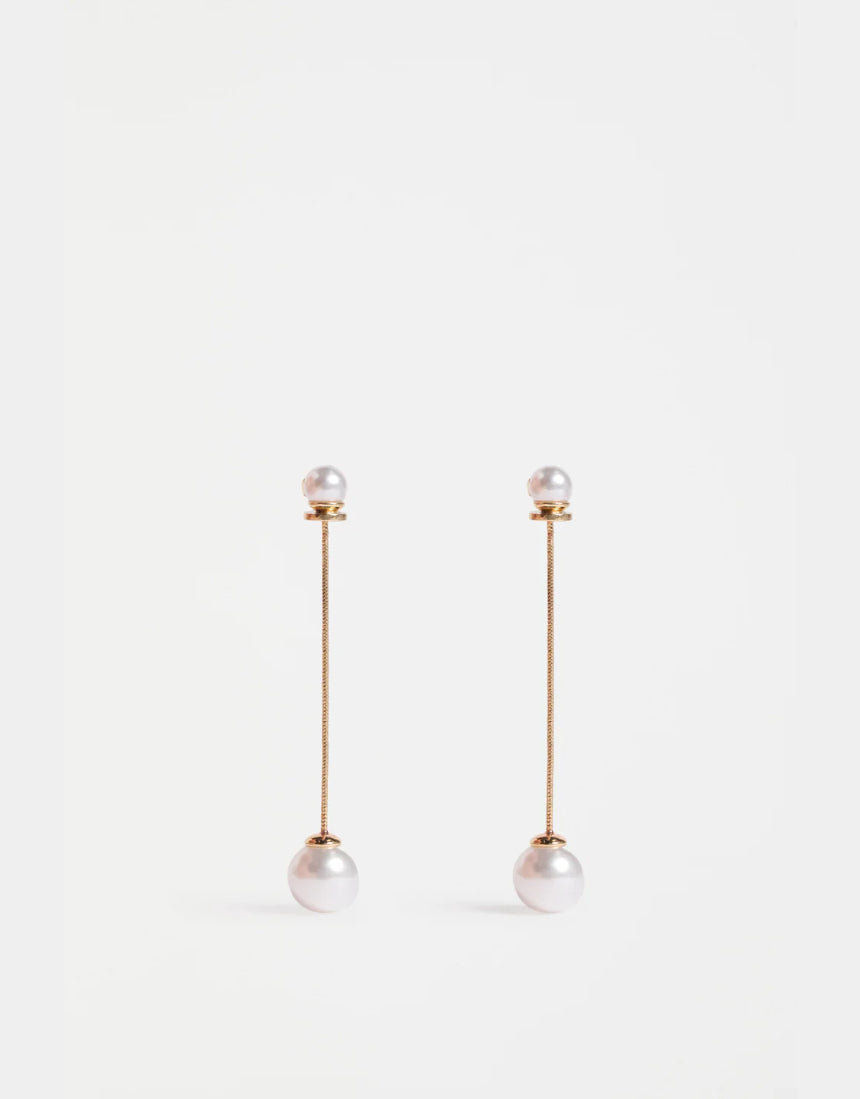 Elk - Sarra Drop Earring Gold, Earrings, Elk - Say It Sister