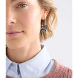 Elk - Andel Hoop Earring Gunmetal, Earrings, Elk - Say It Sister