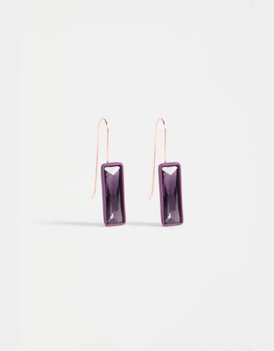 Elk - Jule Small Hook Earring Purple, Earrings, Elk - Say It Sister