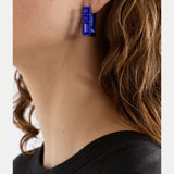 Elk - Jilsa Small Hoop Earring - Navy, Earrings, Elk - Say It Sister