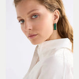 Elk - Jilsa Small Hoop Earring - Forest Green, Earrings, Elk - Say It Sister