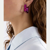 Elk - Jilsa Small Hoop Earring - Fuchsia, Earrings, Elk - Say It Sister