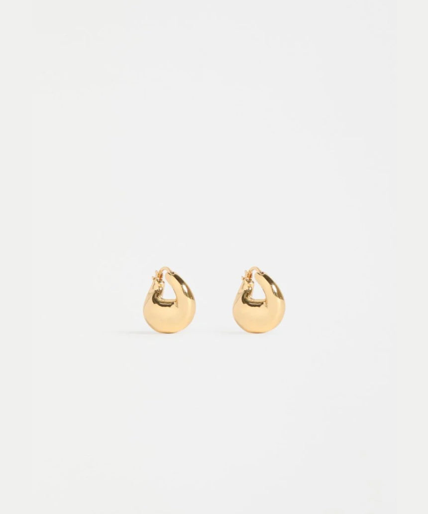 Elk - Aisem Mini Hoop Earring - Gold, Earrings, Elk - Say It Sister