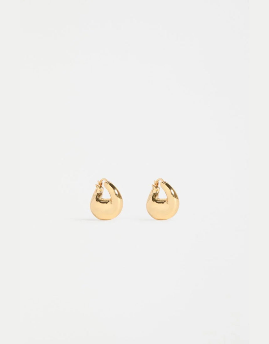 Elk - Aisem Mini Hoop Earring - Gold, Earrings, Elk - Say It Sister