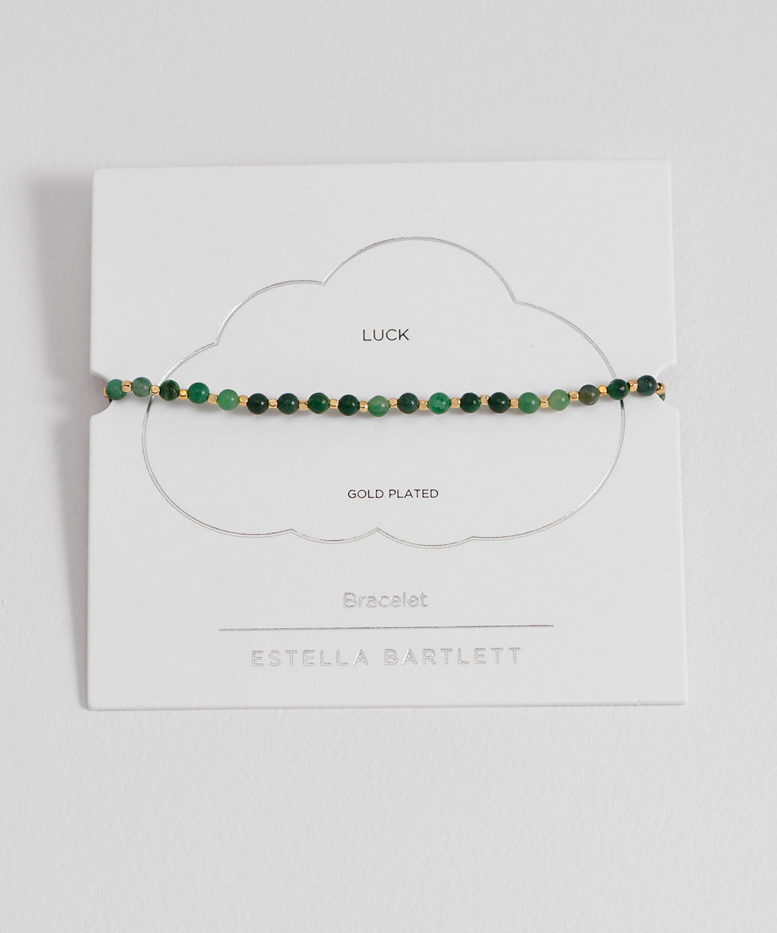 Estella Bartlett - Green Quartz Gemstone Amelia Bracelet