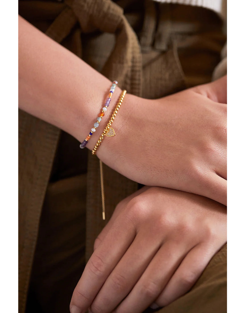 Estella Bartlett - Beaded Teddy Bear Charm Bracelet, bracelet, Estella Bartlett - Say It Sister